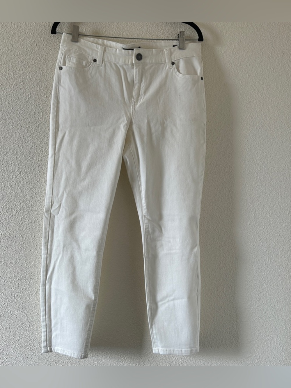 Buffalo Aubrey Mid-rise Super Soft Capri Rockabilly Pin up Women’s 10/30 Ivory